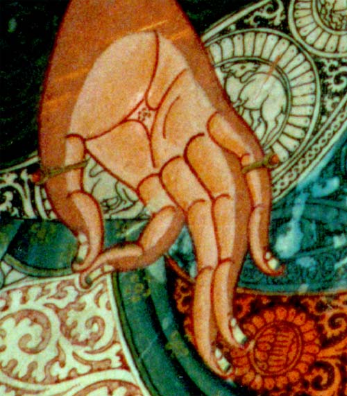 hand of a Siddha 