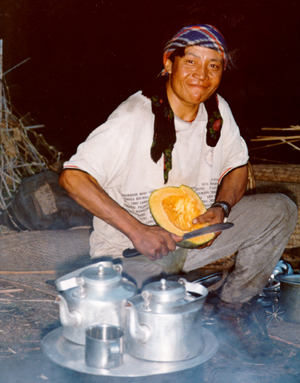Tsum Dorje  a Sherpa cook