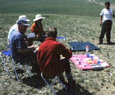 Lunch stop, central Mongolia