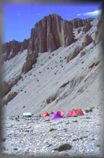 camp at Te Zang (52K)   