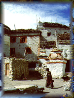 A medieval village: Tangbe, Mustang