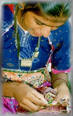 Rabari woman: Kutch, Gujarat
