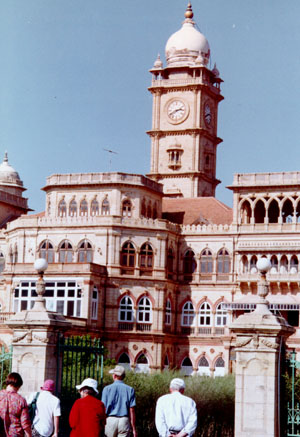 Wankaner Palace entrance