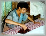 block printing: Dhamadha,  Kutch, Gujarat