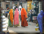 pastel women: Roopangarh